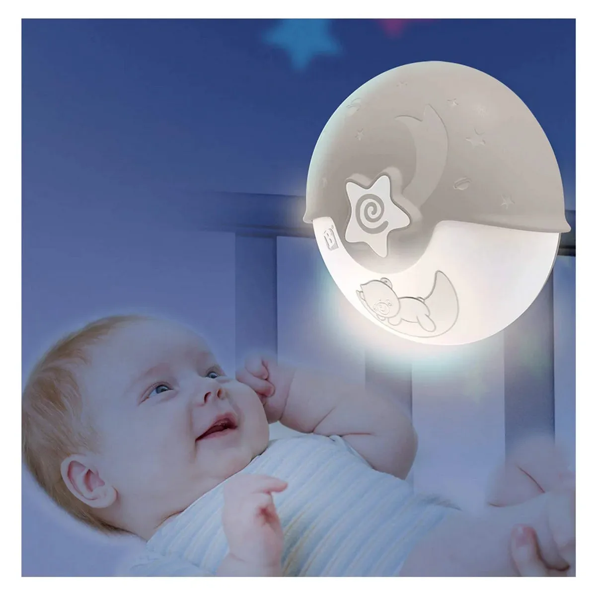 Infantino Wom Soothing Light & Projector Blue