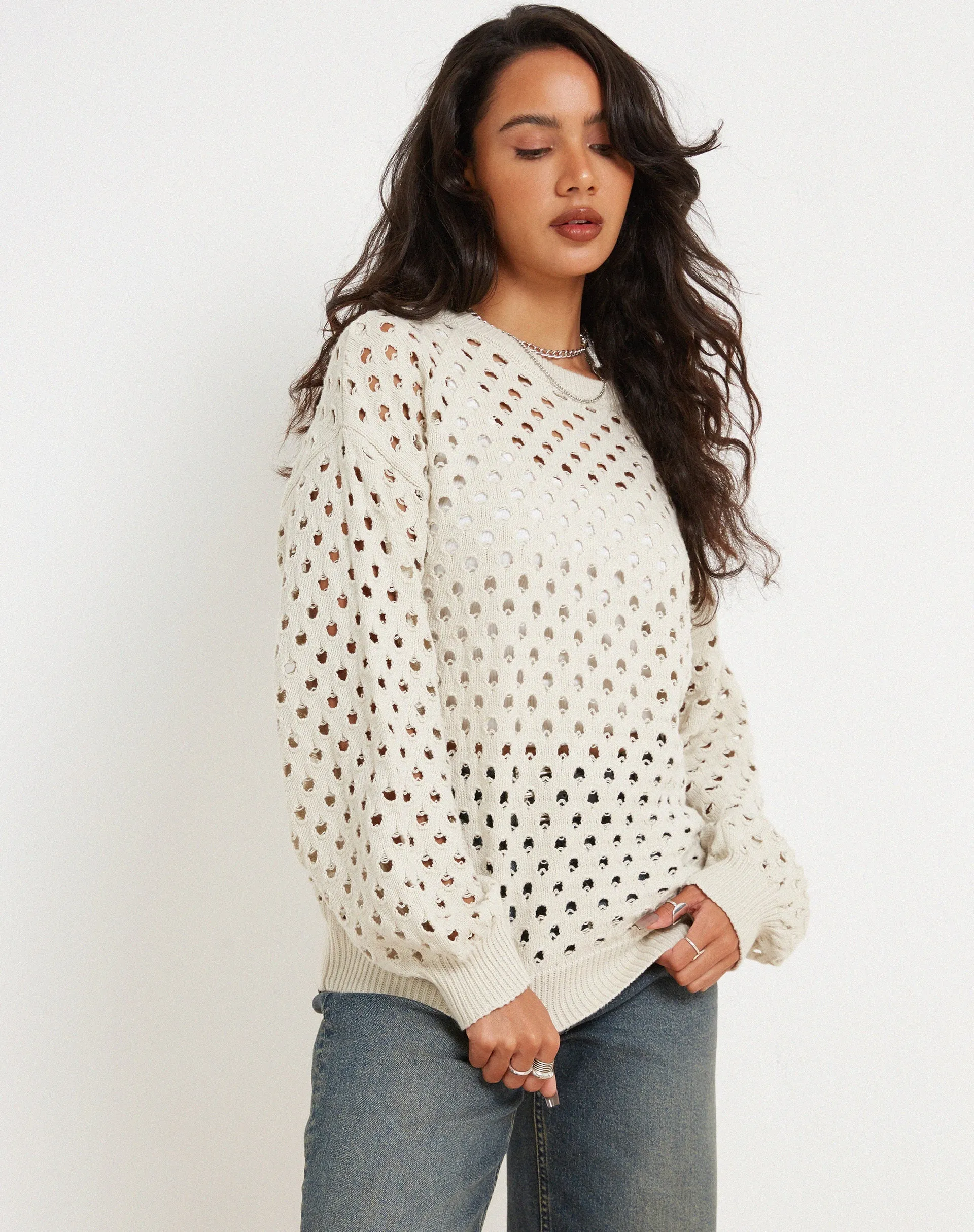 Jamin Jumper in Beige