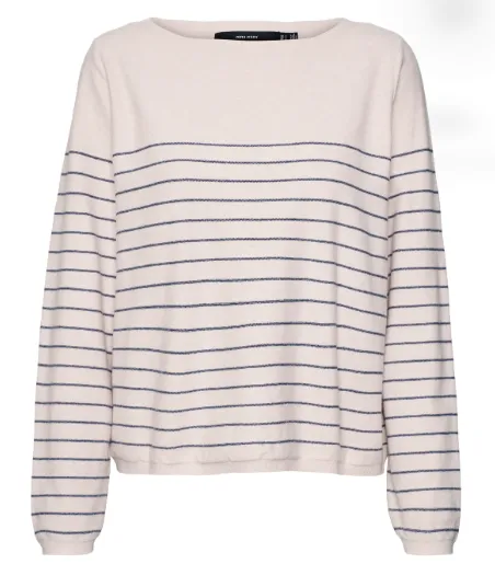 Johanna Birch Navy Stripe Pullover