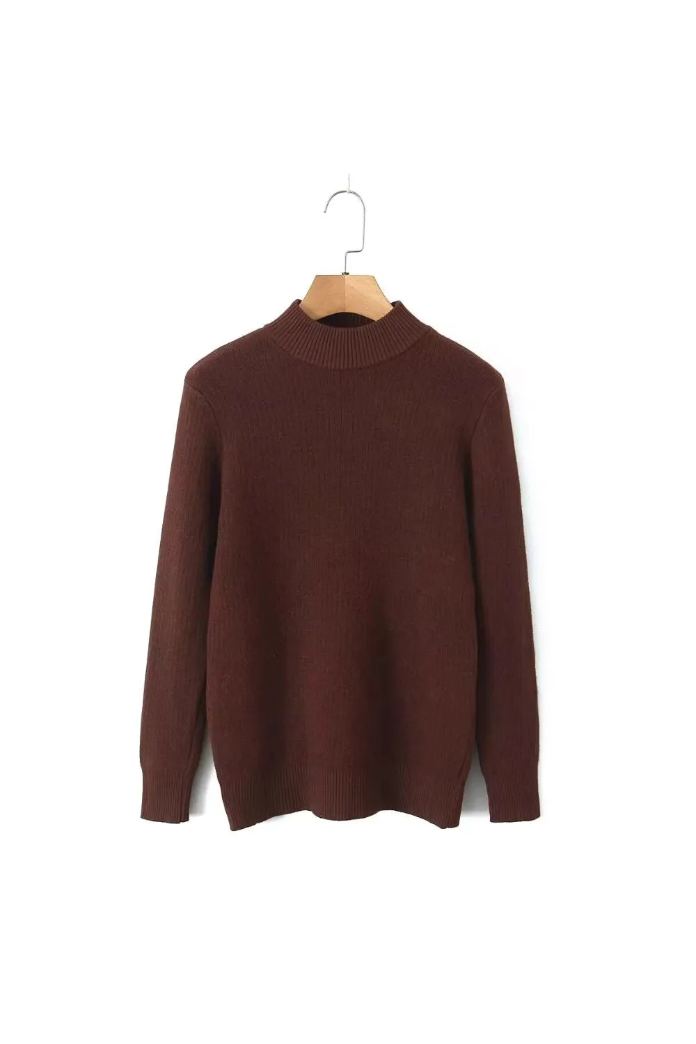 'Kate' Fleece-Lined Warm Pullover Sweater