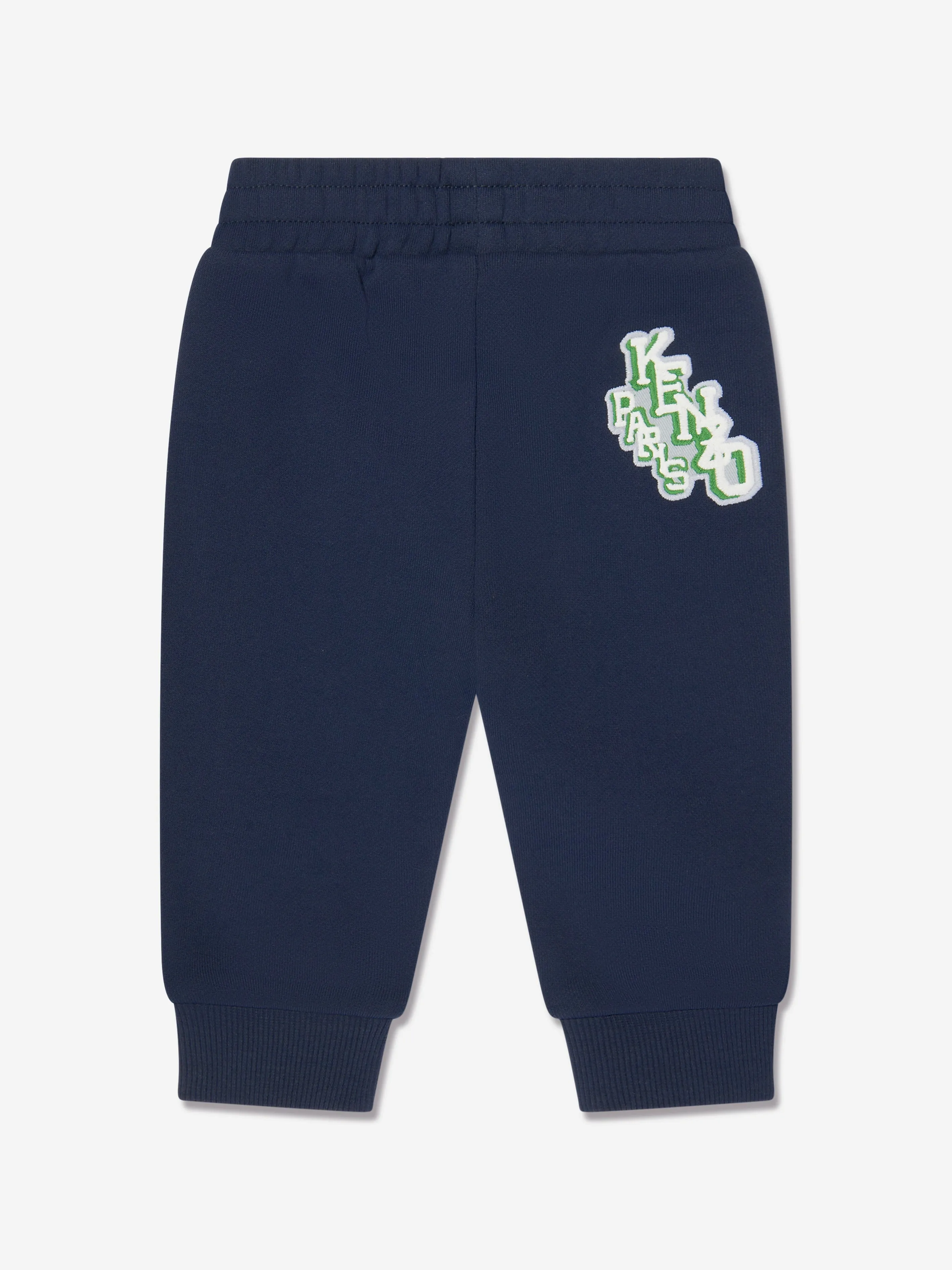 KENZO Baby Boys Varsity Joggers in Navy