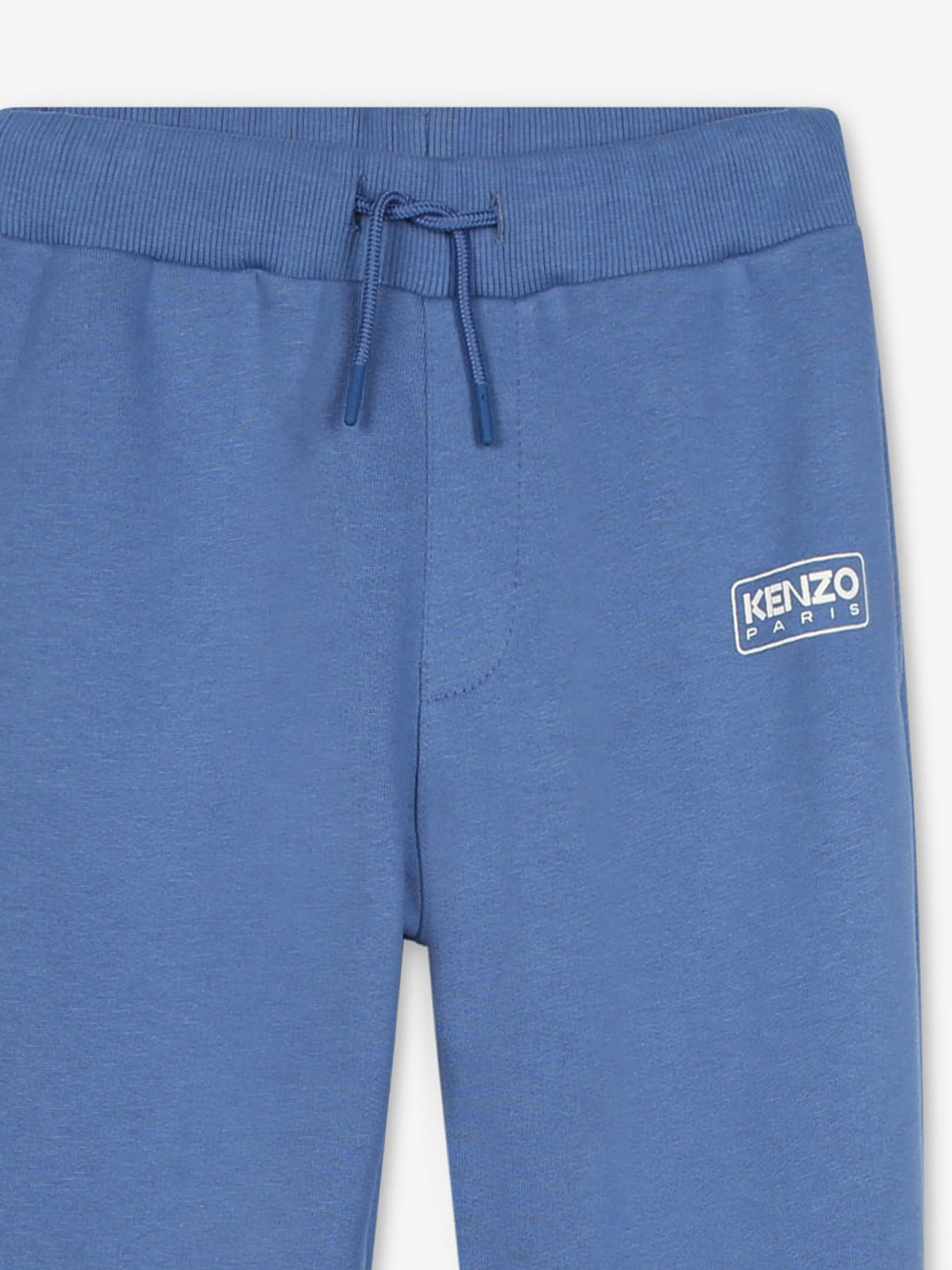 KENZO Kids Logo Joggers in Blue