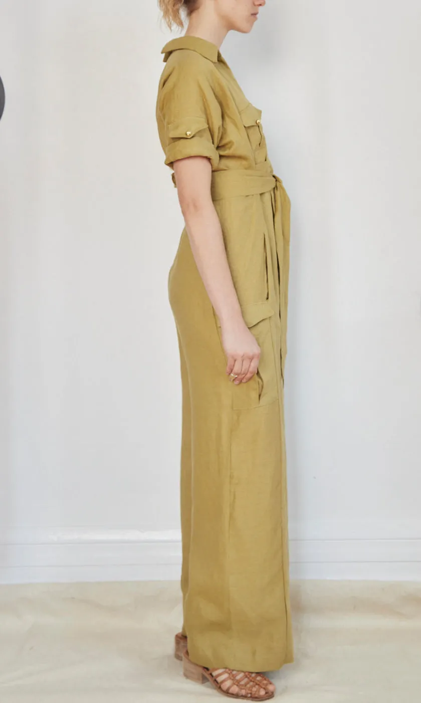 KITX Safari Jumpsuit - Willow Mustard