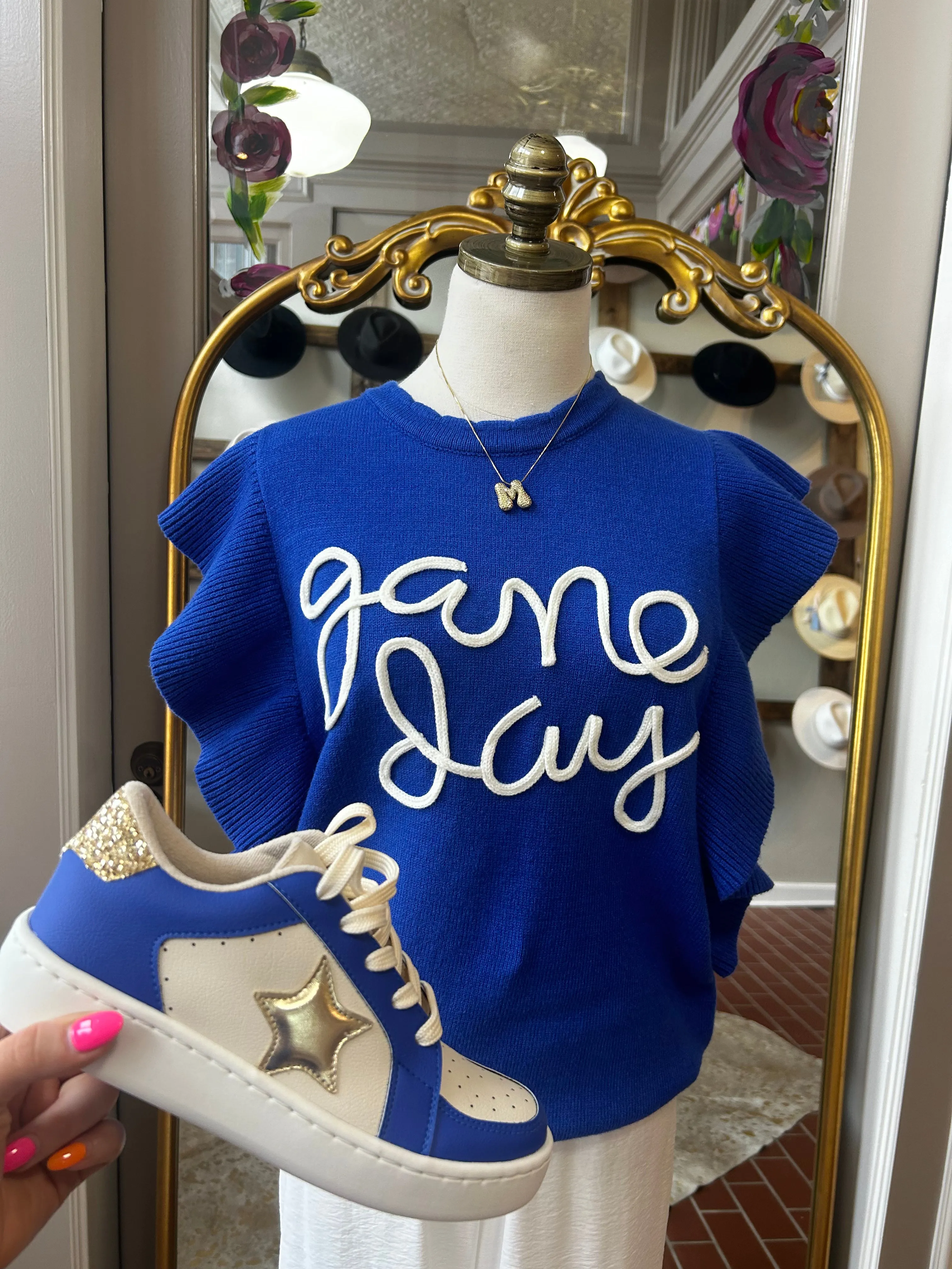 Knit Game Day Sweater