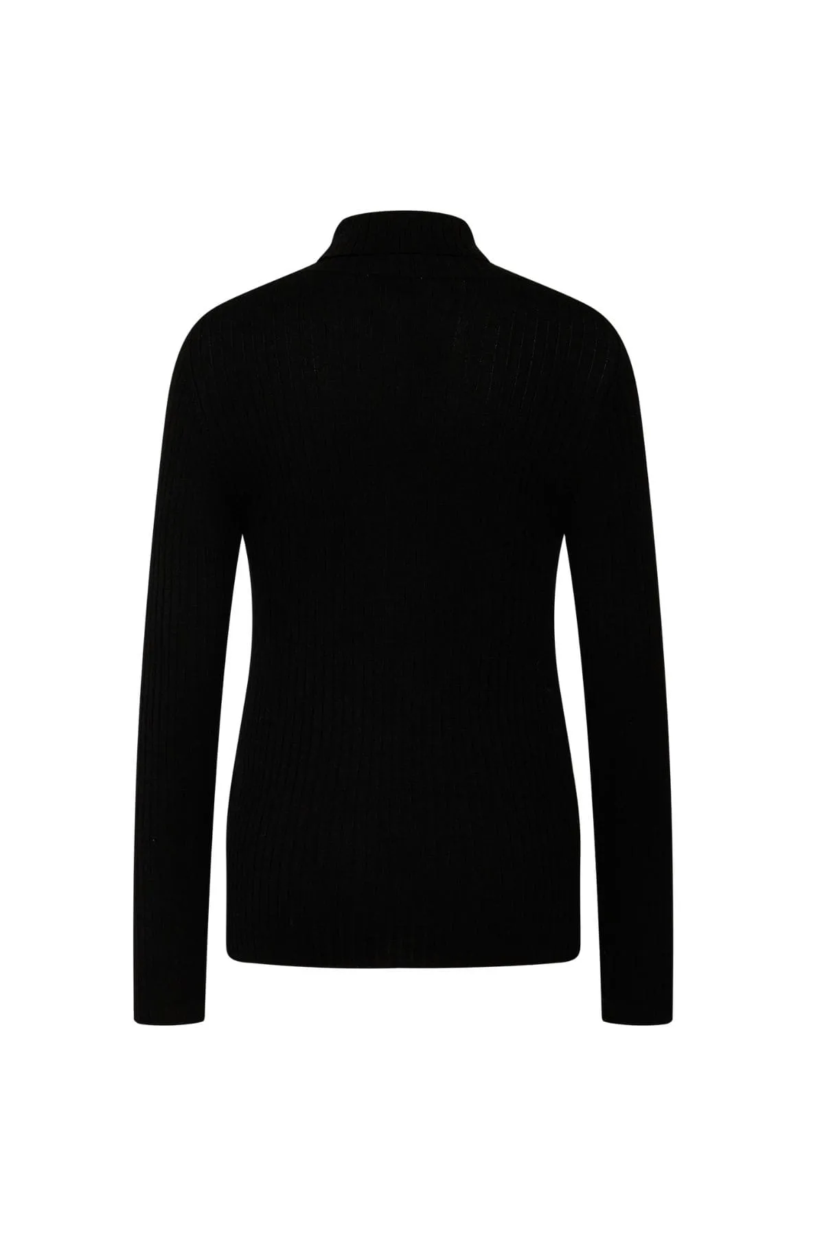 KNIT VIBE PULLOVER BLACK