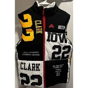 Kristin Juszczyk Caitlin Clark Vest