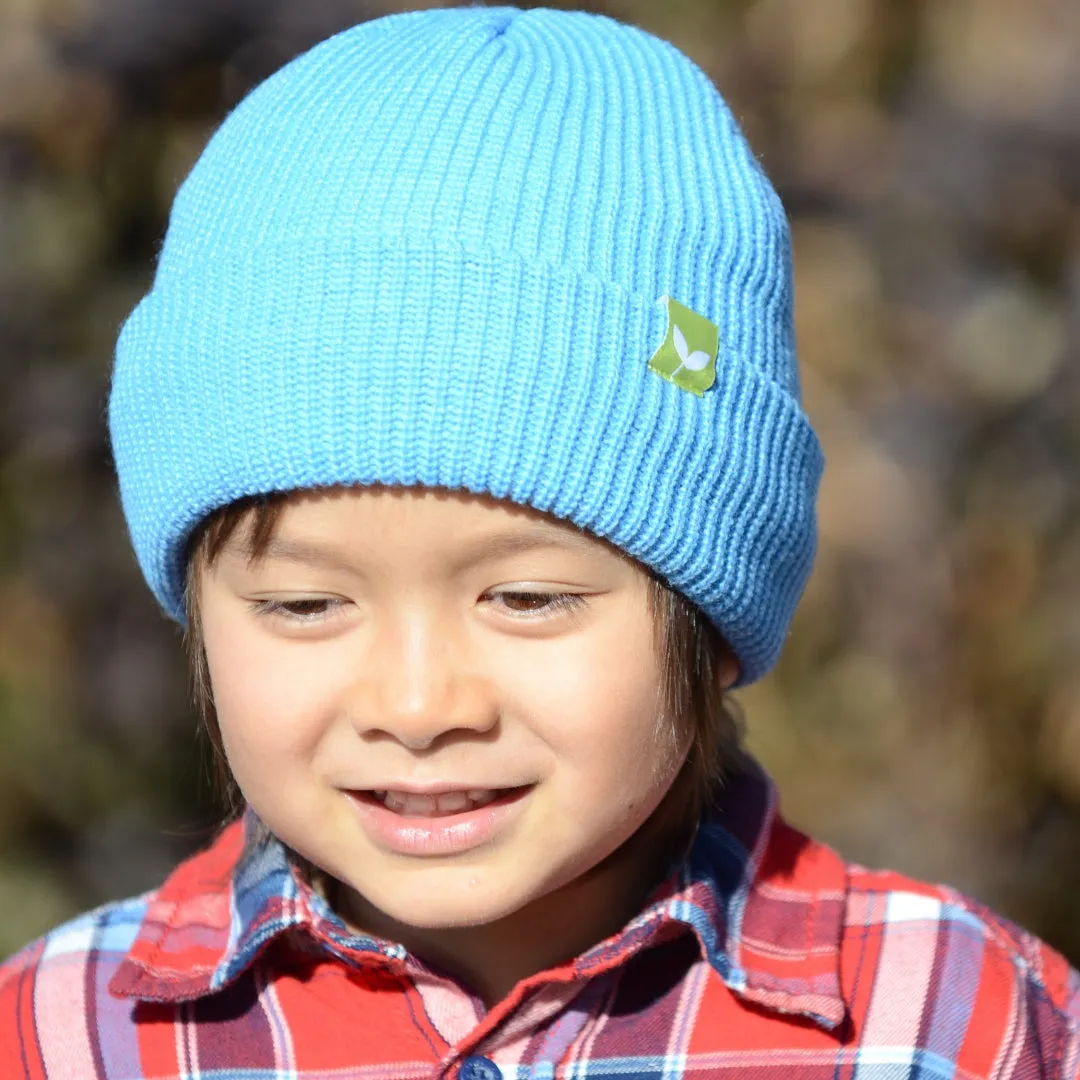 Kushi-riki | Kids Fleece Lined Basic Beanie