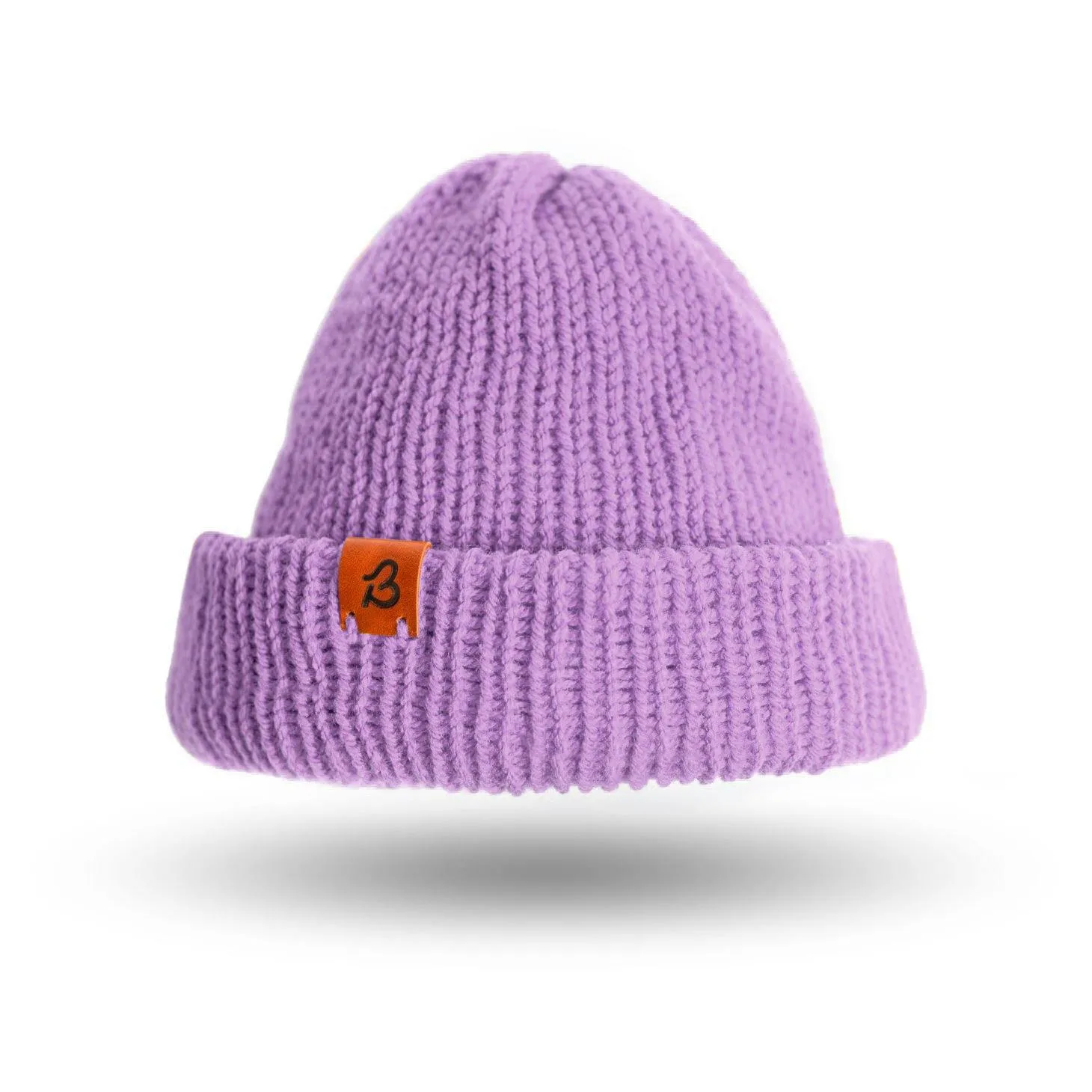 Lavander Pink Wooly Beanie Hat