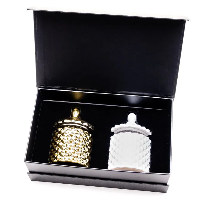 Luxury GEO Christmas Candle 100ml Duo Gift Box