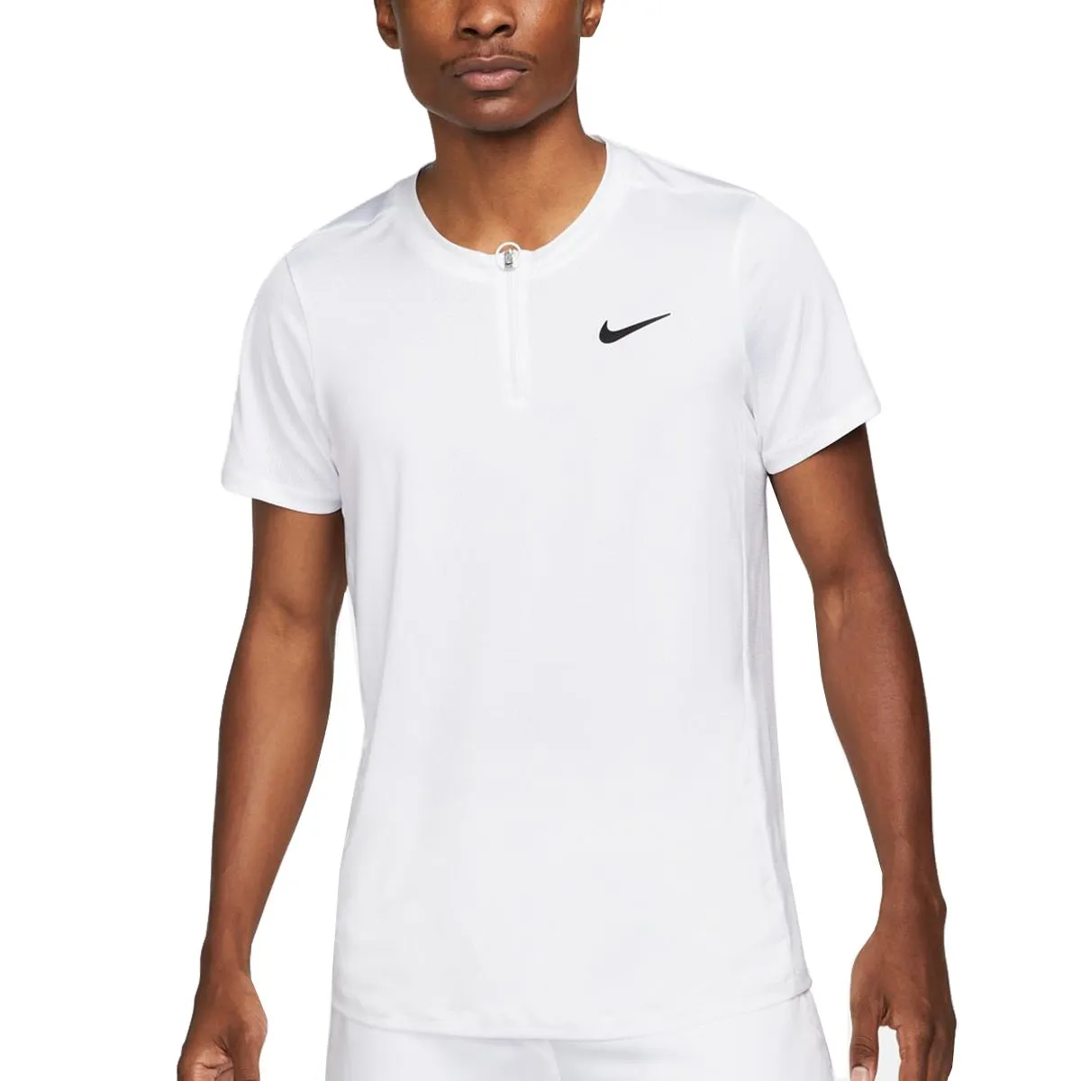 Mens NikeCourt Dri-Fit Advantage Zippered Crew