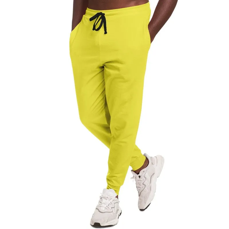 Midtone Yellow Joggers | Unisex | with PLUS sizes | C0M0Y80K0