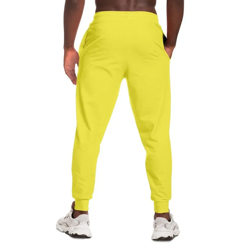 Midtone Yellow Joggers | Unisex | with PLUS sizes | C0M0Y80K0