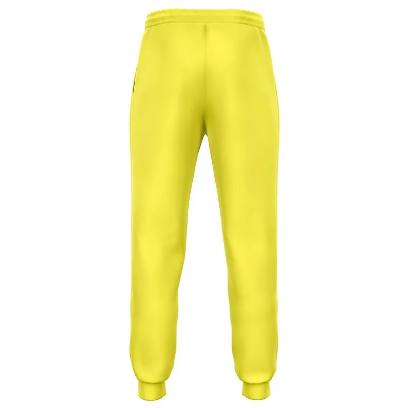 Midtone Yellow Joggers | Unisex | with PLUS sizes | C0M0Y80K0