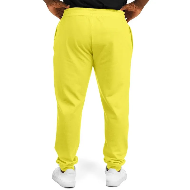 Midtone Yellow Joggers | Unisex | with PLUS sizes | C0M0Y80K0