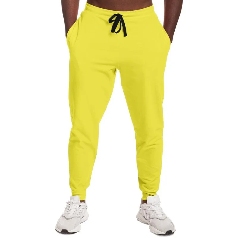 Midtone Yellow Joggers | Unisex | with PLUS sizes | C0M0Y80K0