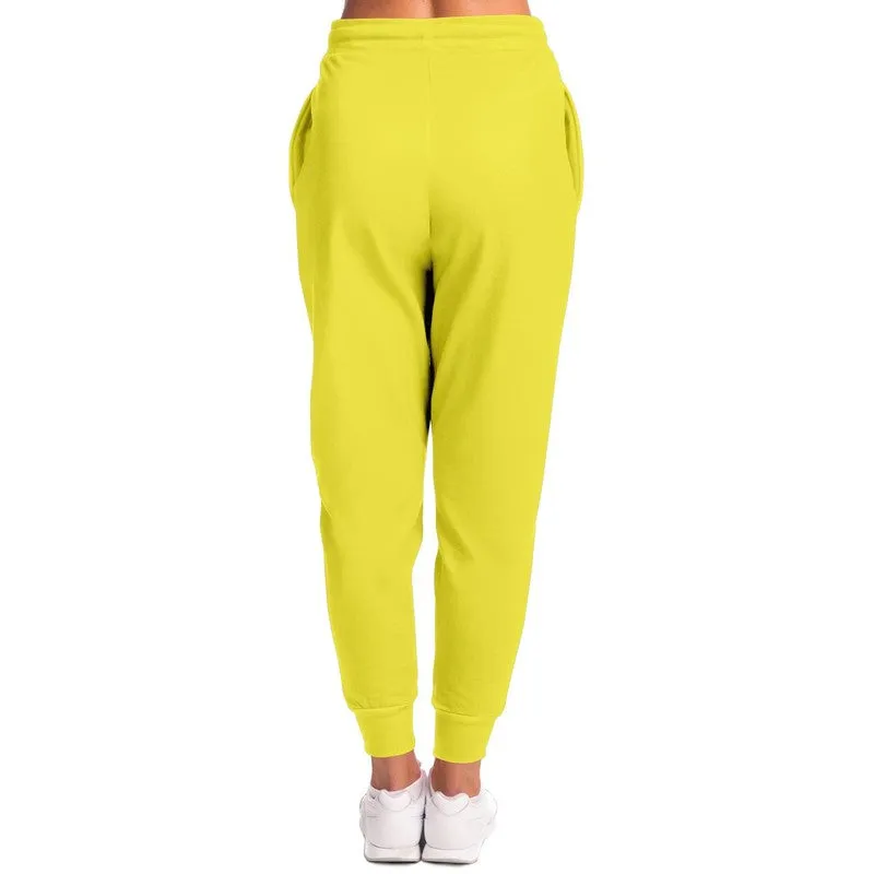 Midtone Yellow Joggers | Unisex | with PLUS sizes | C0M0Y80K0