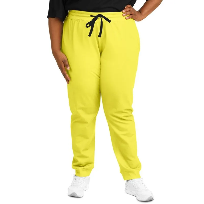 Midtone Yellow Joggers | Unisex | with PLUS sizes | C0M0Y80K0