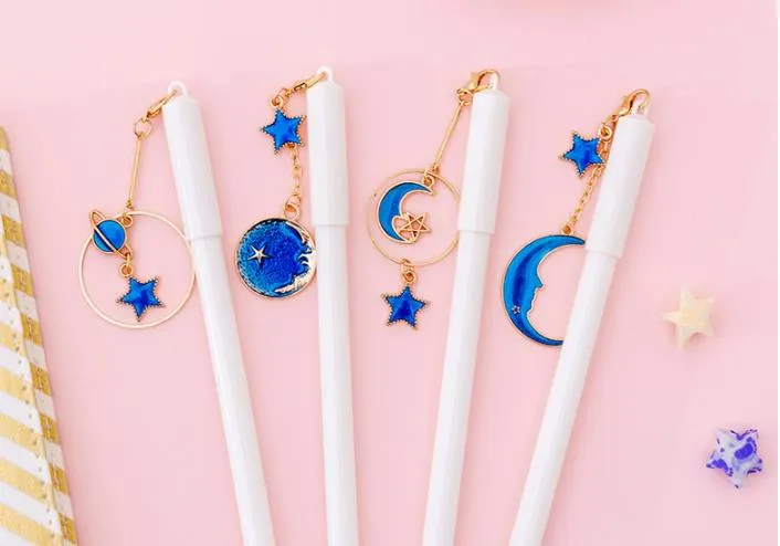 Moon Stars Charm Pen