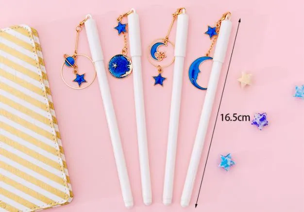 Moon Stars Charm Pen