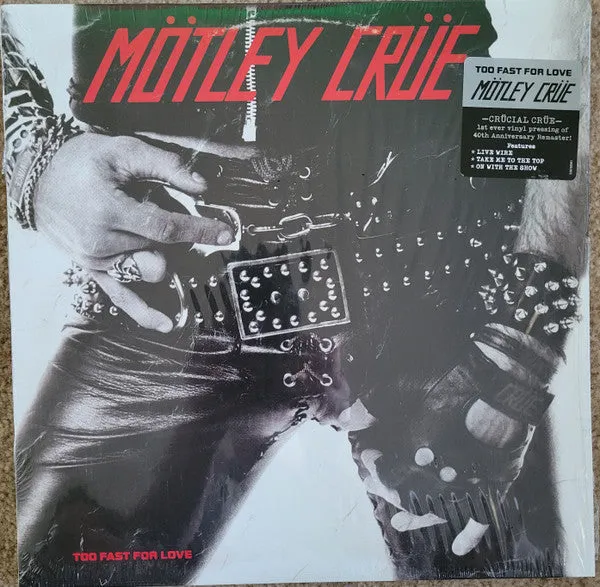 Mötley Crüe – Too Fast For Love Vinyl LP Record