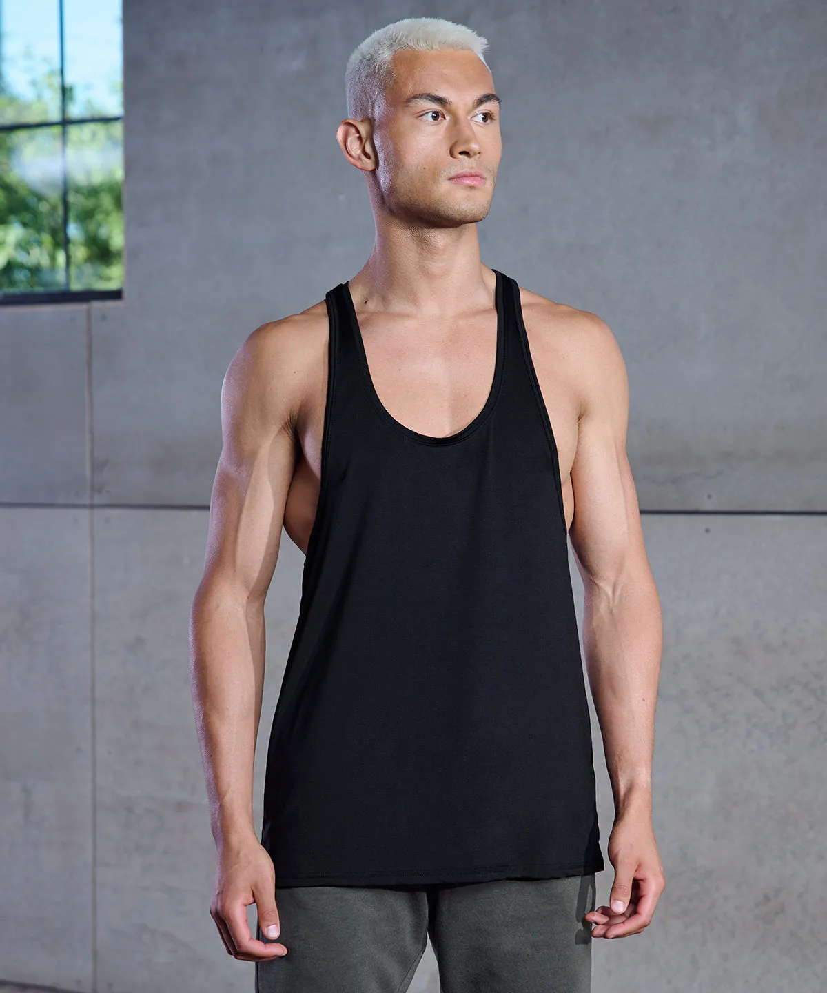 Muscle vest | Grey Marl