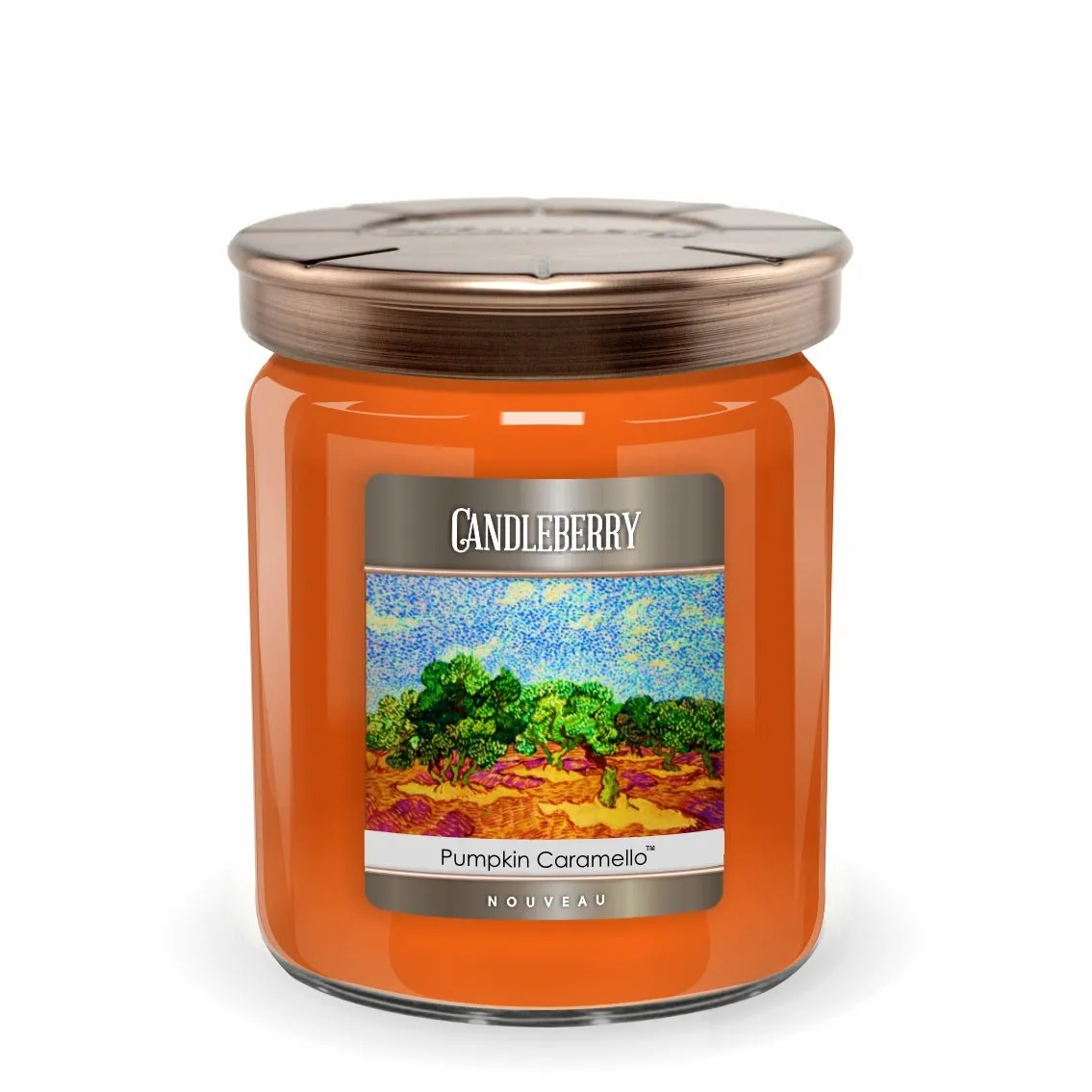 NOUVEAU™ - Pumpkin Caramello™, 3 - Wick, Candy Jar Candle