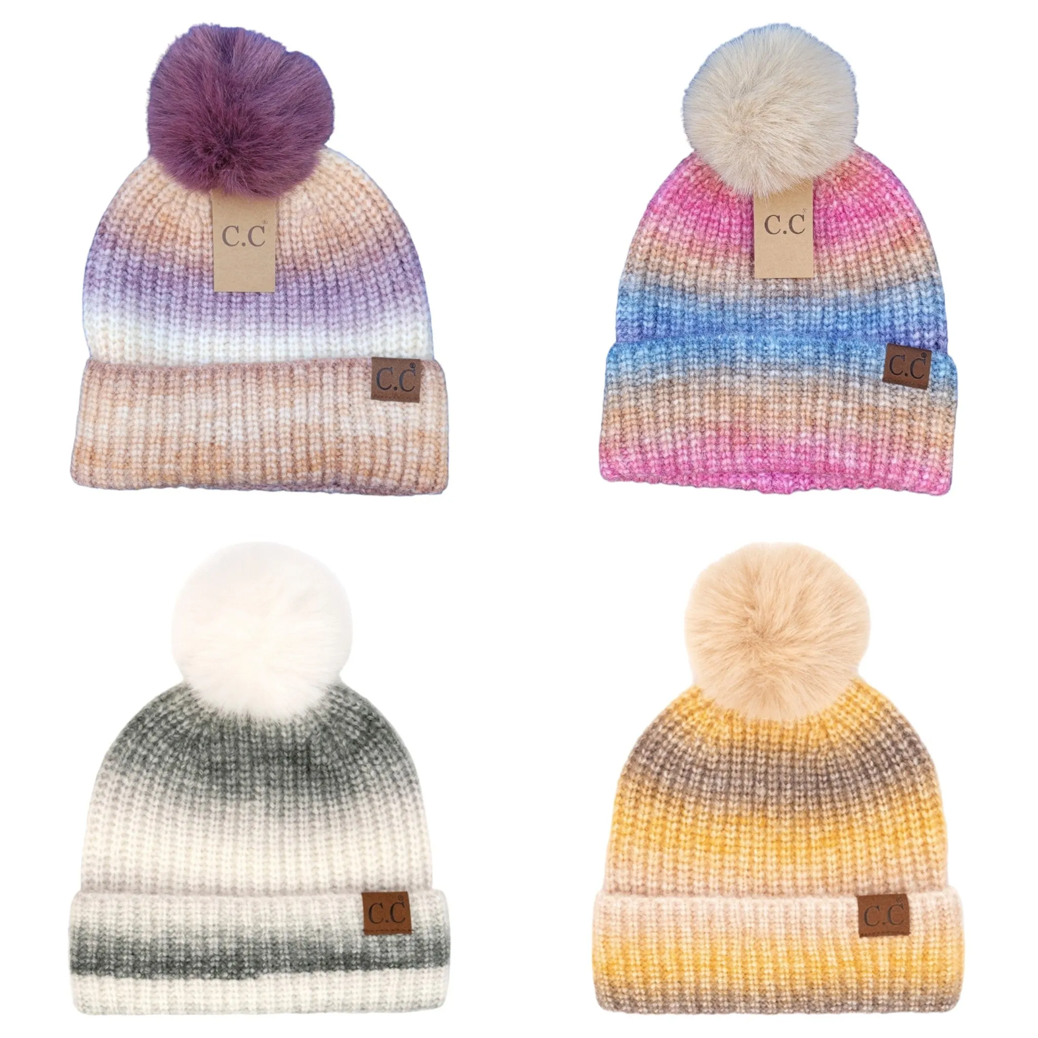 Ombre CC Beanies