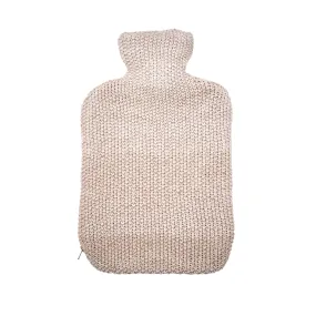 Ombre Knit Hot Water Bottle & Cover, Linen