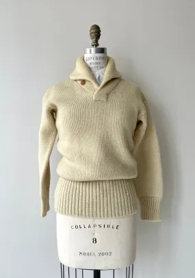 Oxford Wool Sweater | 1920s