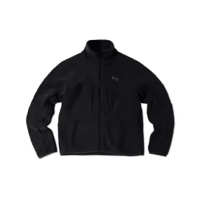 pinqponq Fleece Jacket Men Peat Black