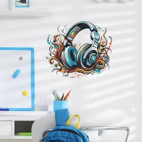 Playful Beats Headphone Decal