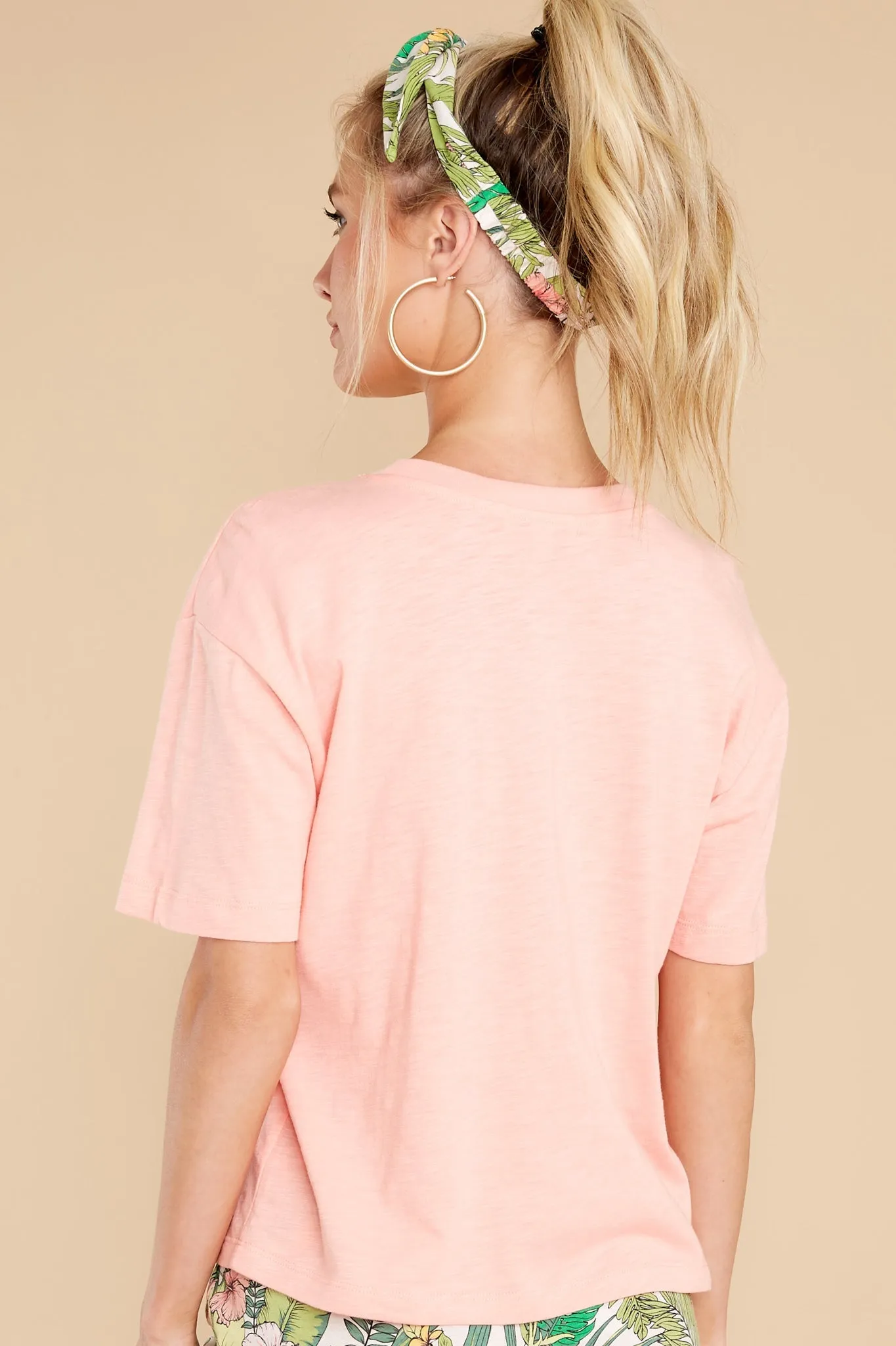 Playful Prints Sherbet Short Sleeve Tee