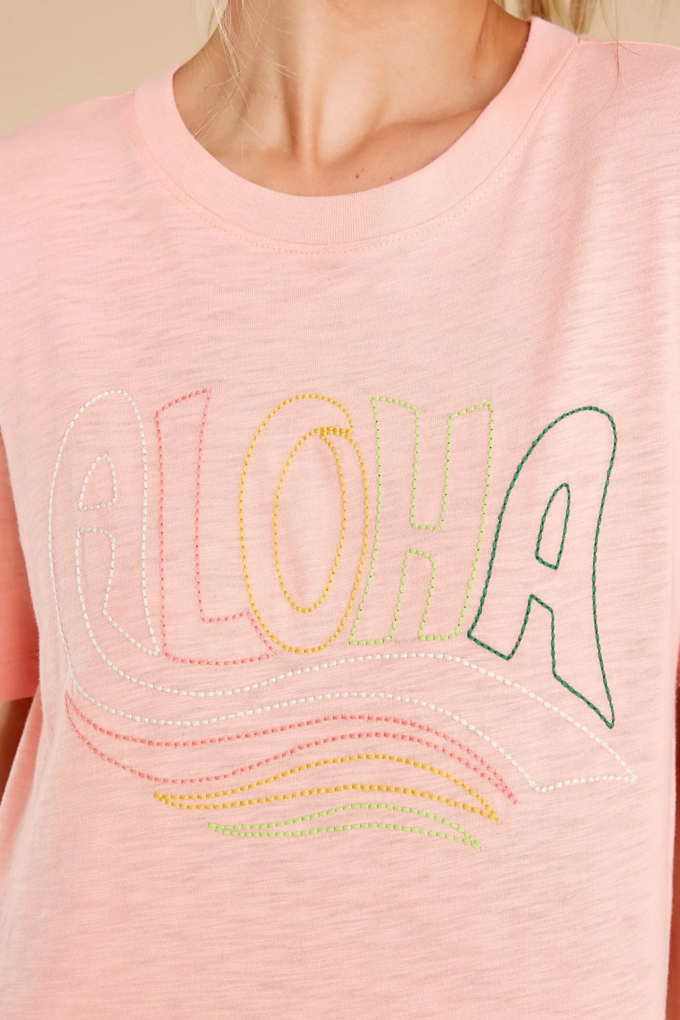 Playful Prints Sherbet Short Sleeve Tee