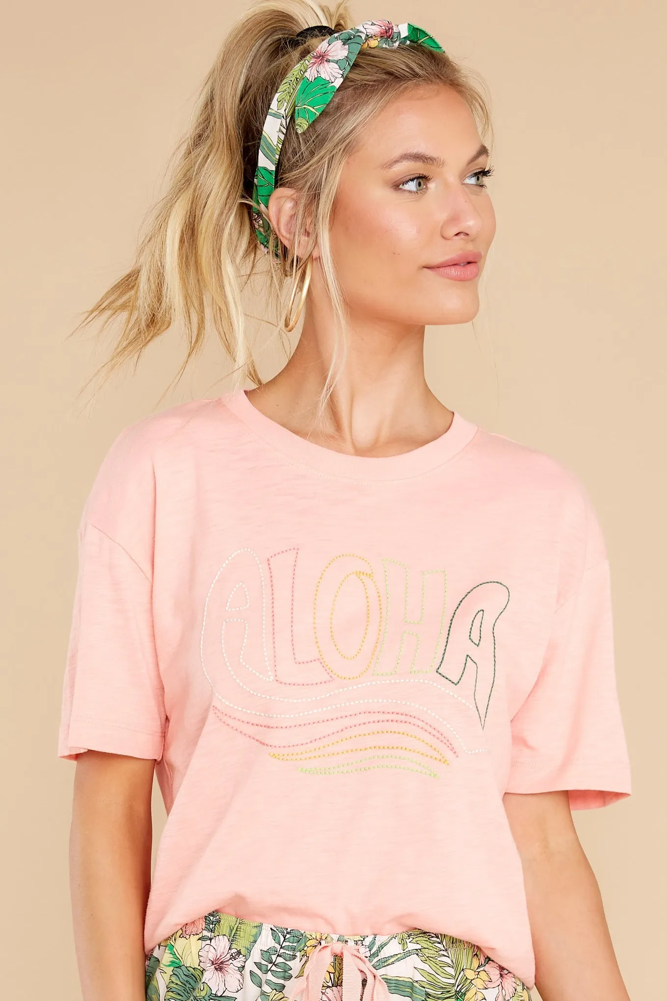 Playful Prints Sherbet Short Sleeve Tee