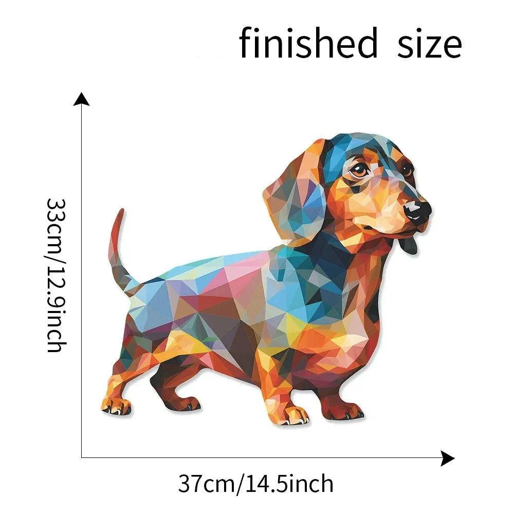 Playful Pups Dachshund Wall Stickers