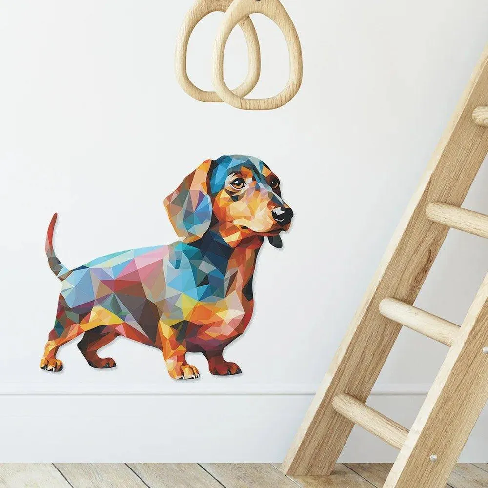 Playful Pups Dachshund Wall Stickers