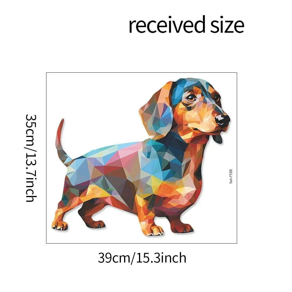 Playful Pups Dachshund Wall Stickers