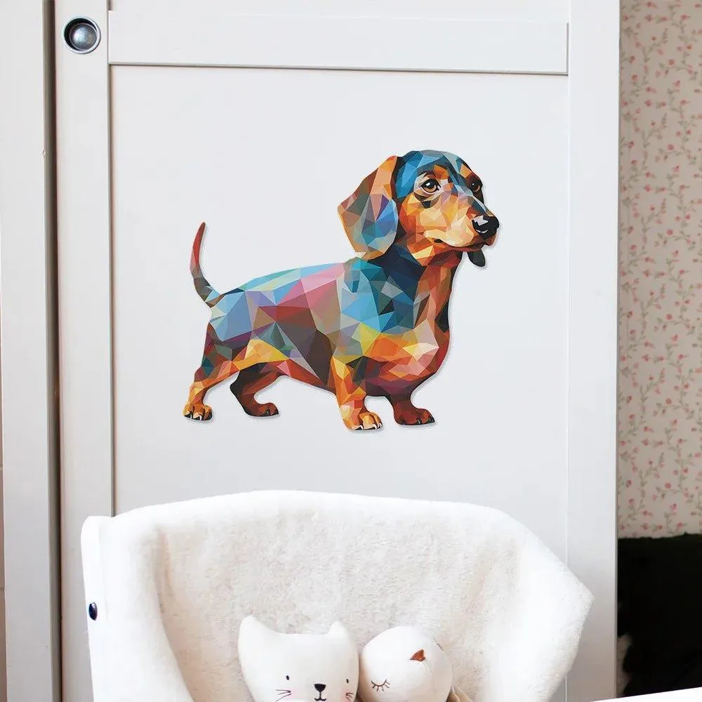 Playful Pups Dachshund Wall Stickers