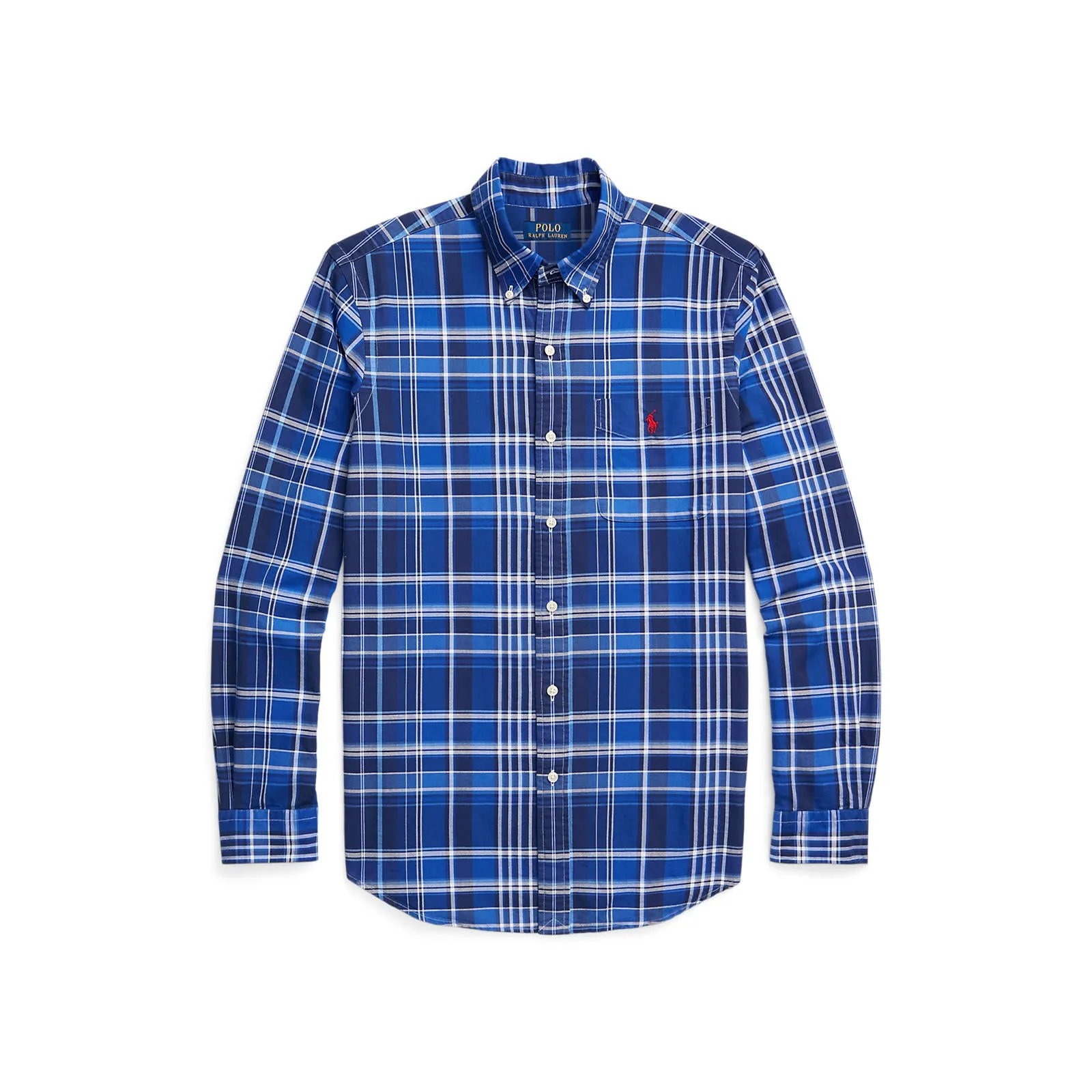 Polo Ralph Lauren - Oxford Shirt - Plaid - Blue & White