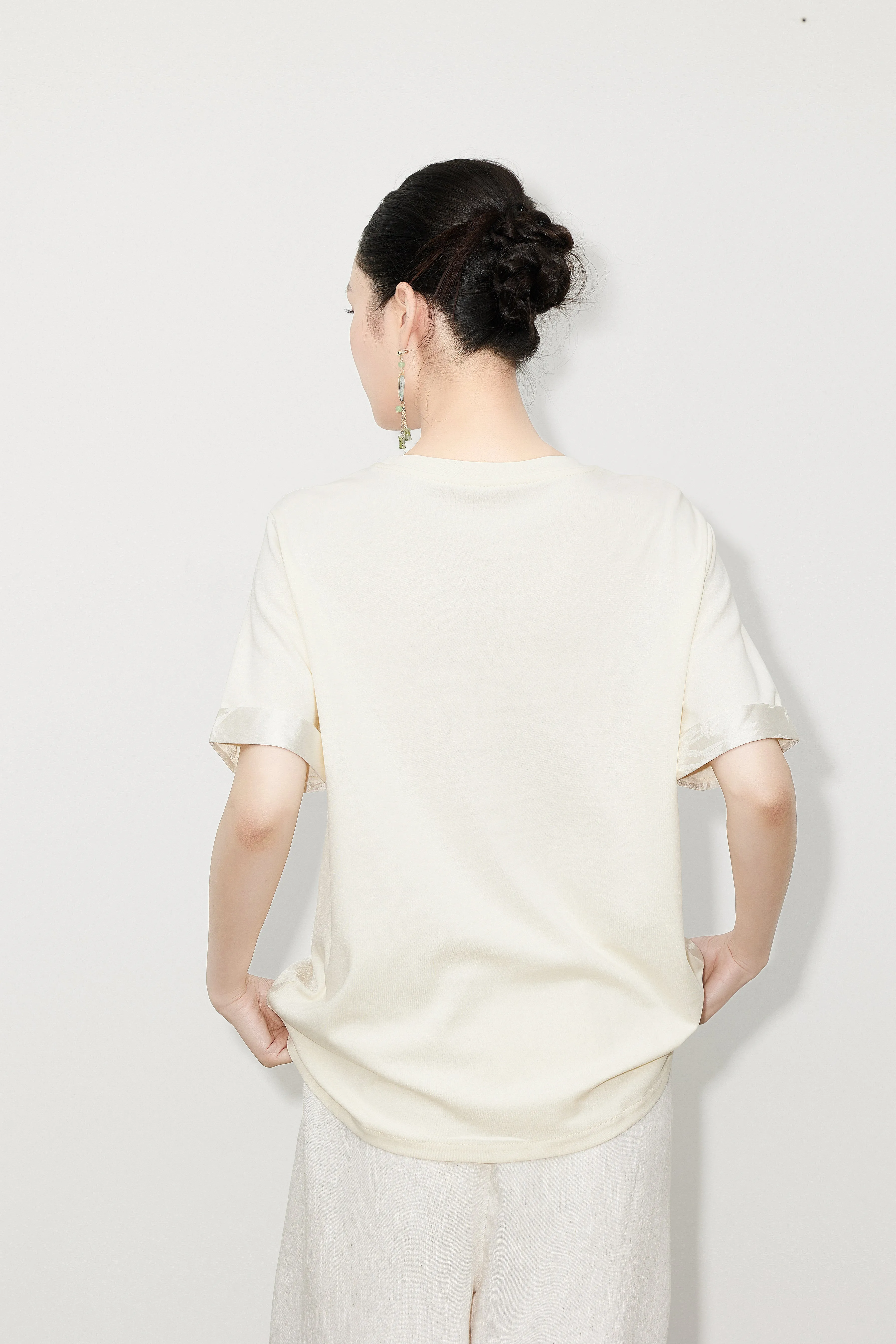 Qing Orient Tassle Knit Tee