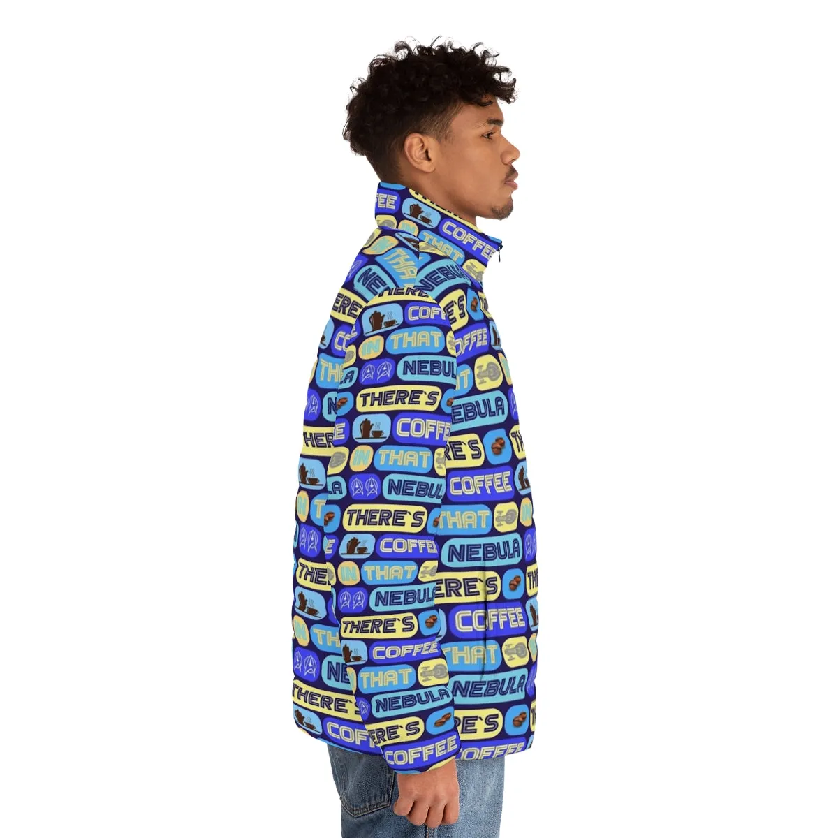 "Boldly Go in Style: Star Trek Borg Puffer Jacket"