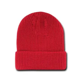 Red Watch Cap Beanie