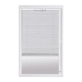 Residential Door Insert with Blinds Between Glass - PVC - Low-E Argon - 20 x 64