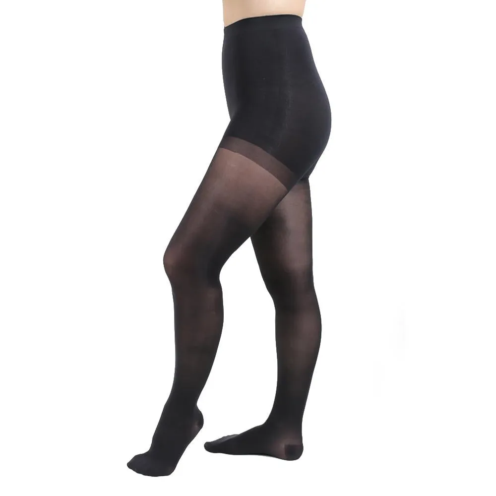 Salvere Simply Sheer, Pantyhose, Closed Toe, 15-20 mmHg