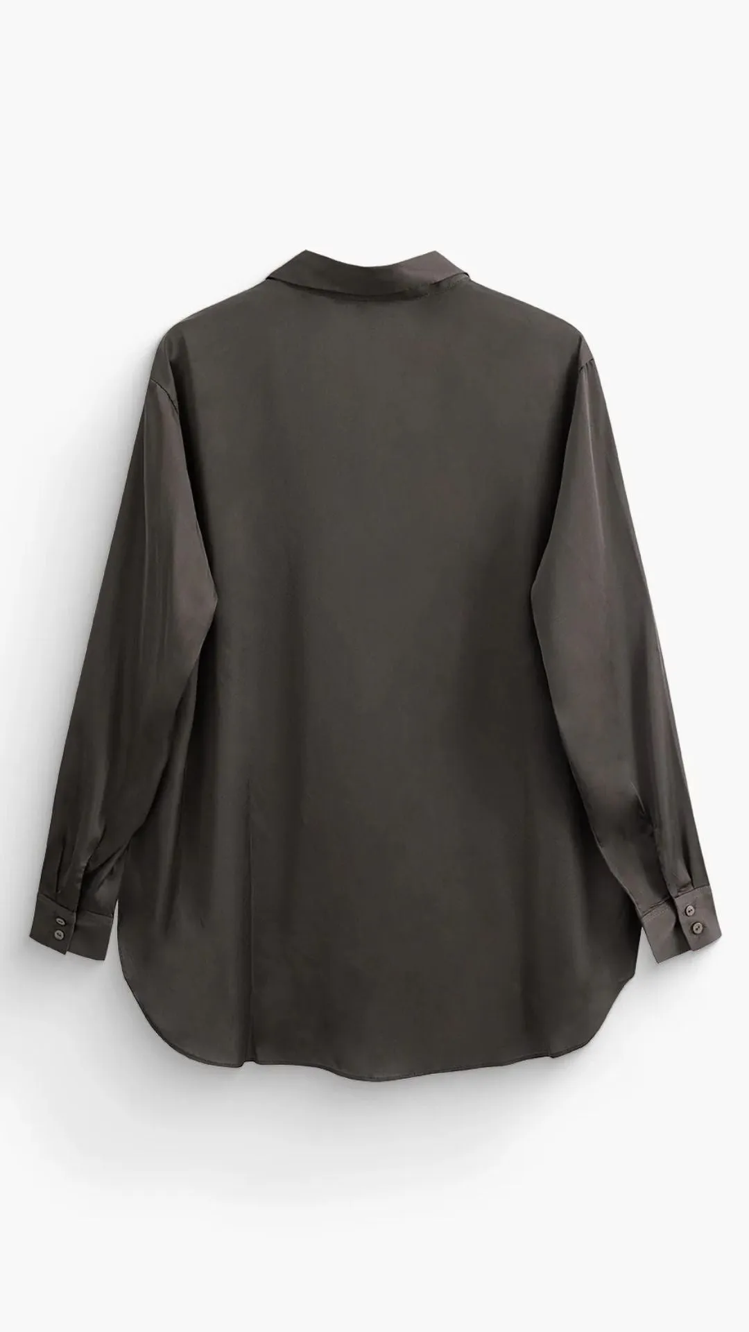 Satin Black Shirt