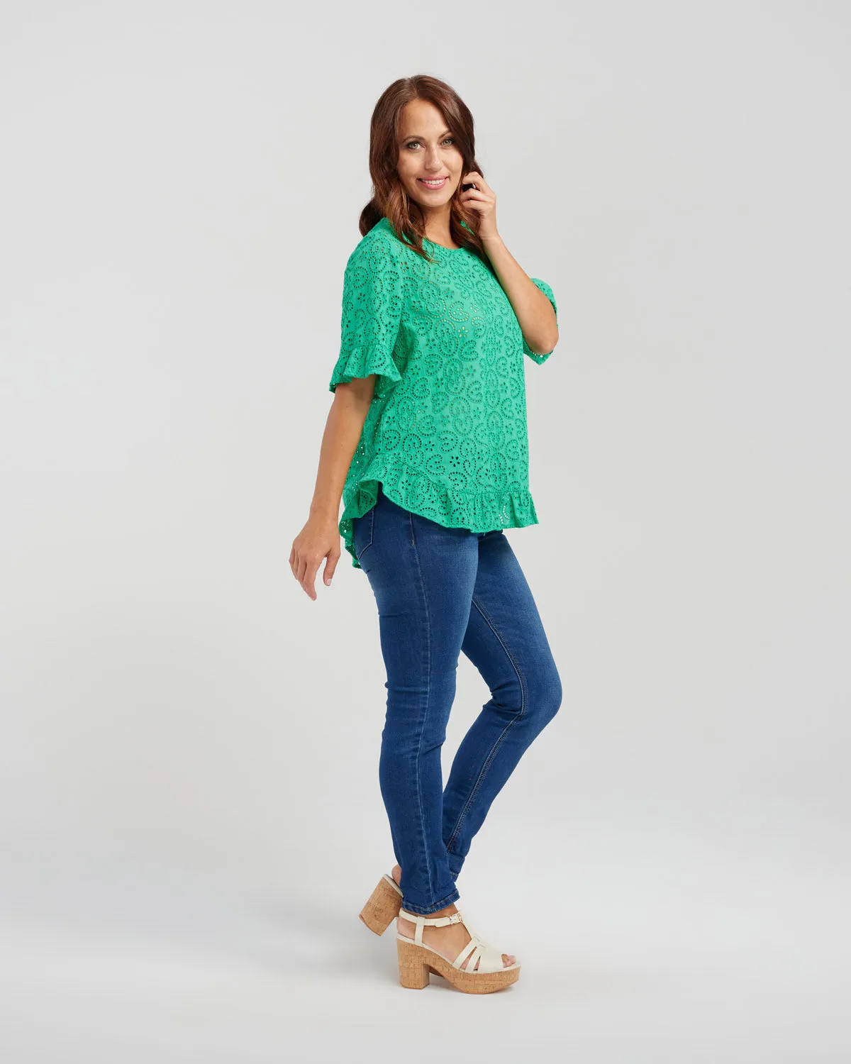 Seduce Leah Top - Green