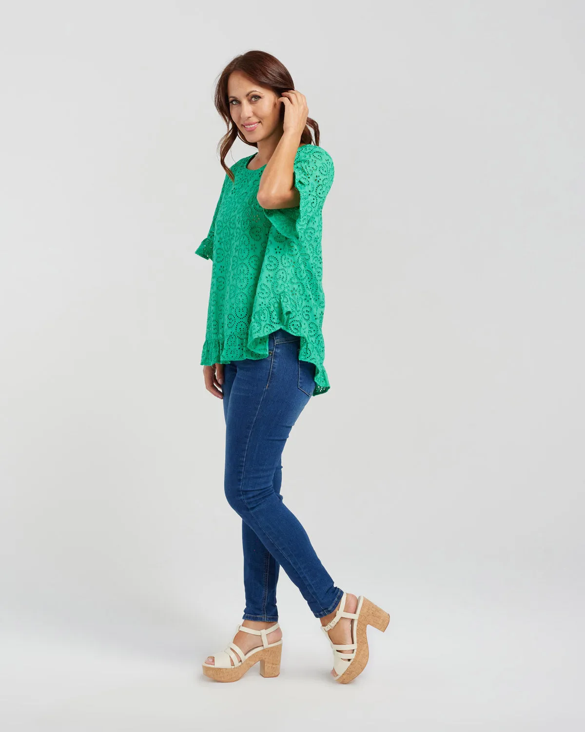 Seduce Leah Top - Green