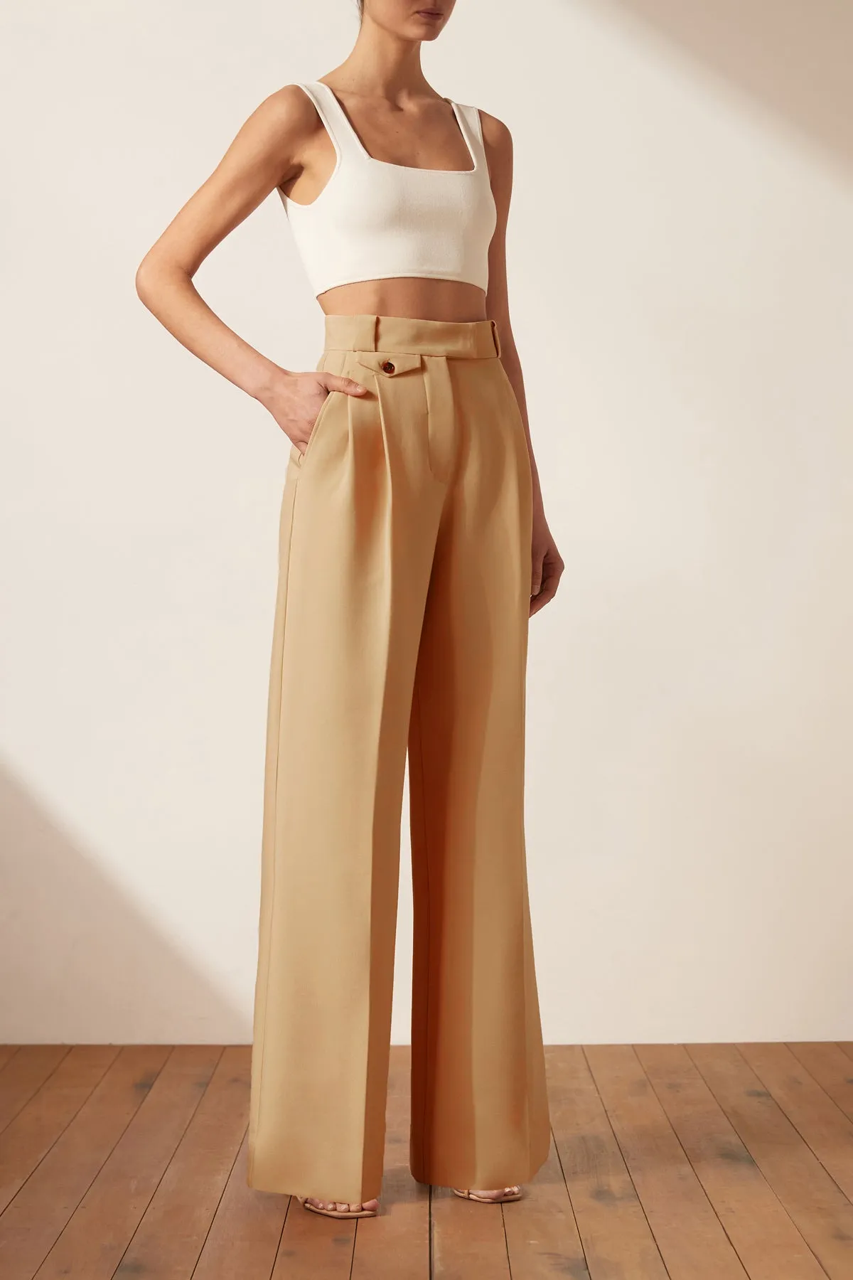 Shona Joy Ivy High Waist Tailored Pant