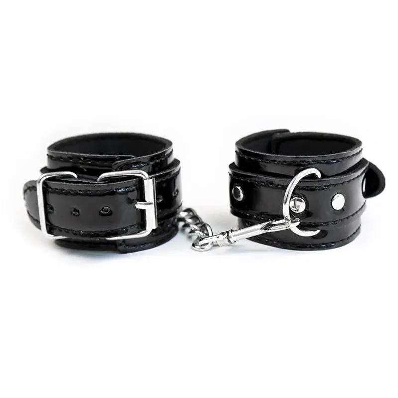 Slave BDSM Couples Hand Cuffs