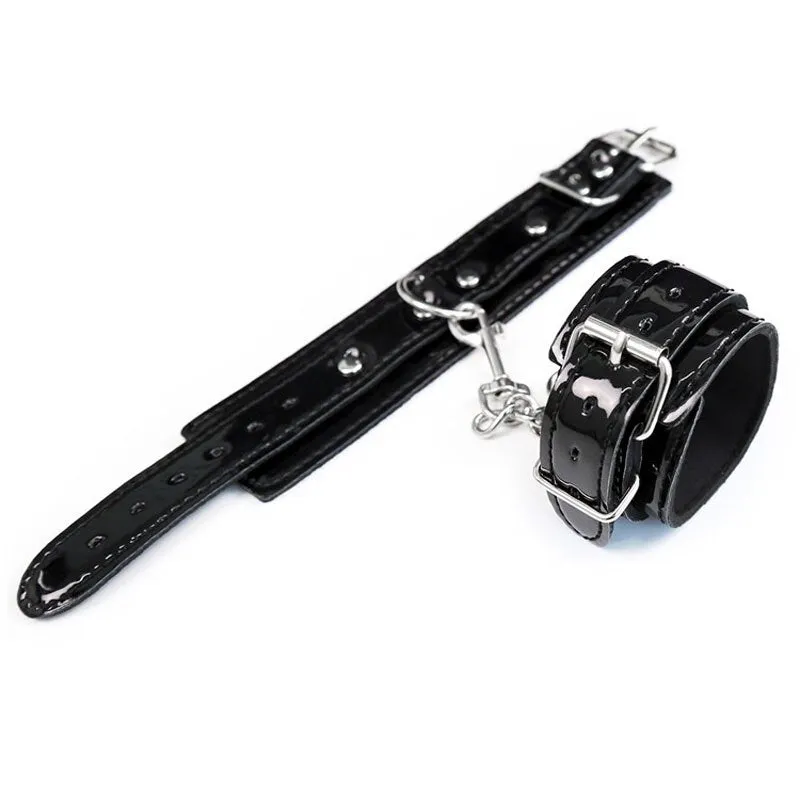 Slave BDSM Couples Hand Cuffs